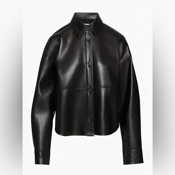Aritzia Jackets & Blazers - ARITZIA PELLI HIP SHIRT JACKET